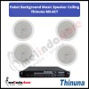 Paket Sound System Background Music Speaker Ceiling Thinuna MS-6CT | 4 Speaker